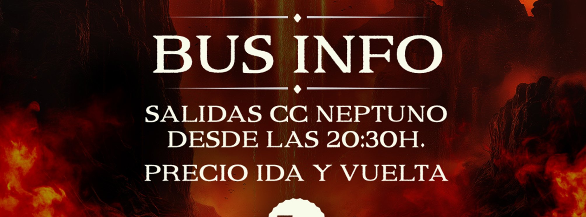 AUTOBÚS DOMO HALLOWEEN - VIERNES 31 OCTUBRE 2025