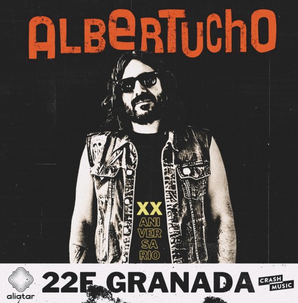 CONCIERTO ALBERTUCHO - GRANADA - SALA ALIATAR - SÁBADO 22 DE FEBRERO