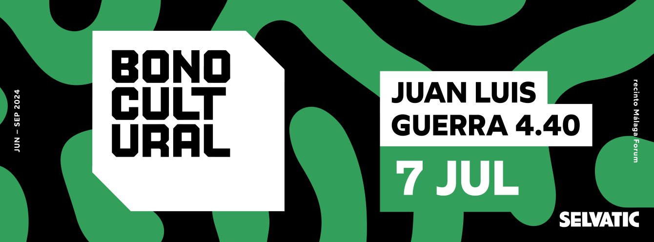 Juan Luis Guerra 4.40 - Selvatic Málaga Fest - Bono Cultural