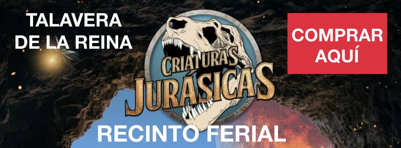 Criaturas Jurásicas en Talavera de la Reina 2024
