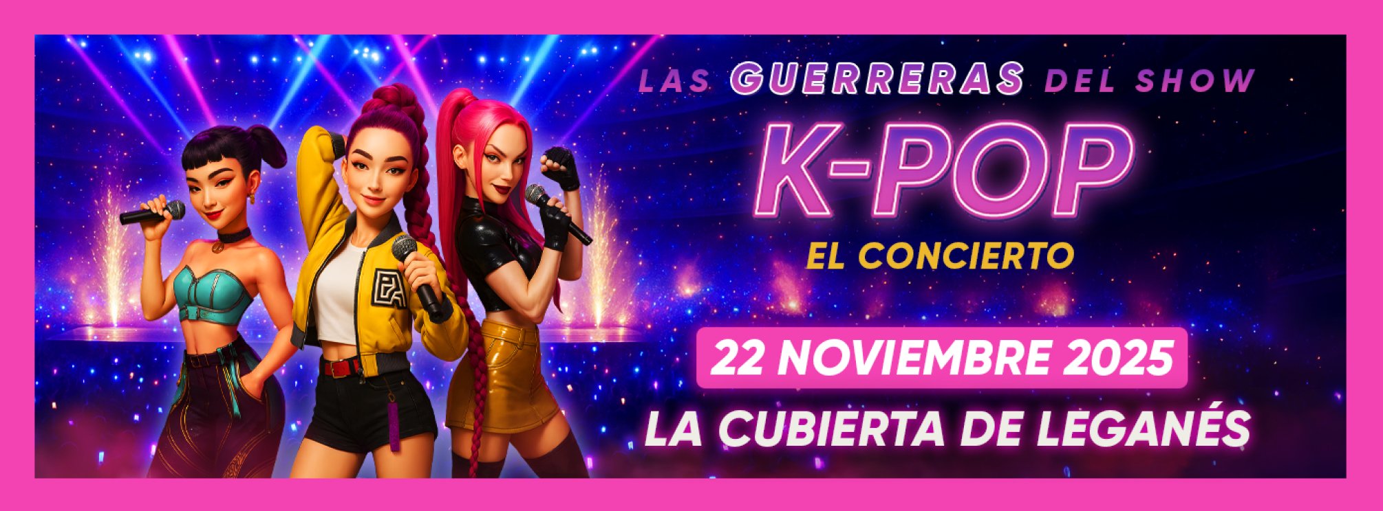 K-POP EL CONCIERTO - LAS GUERRERAS DEL SHOW - MADRID 2025