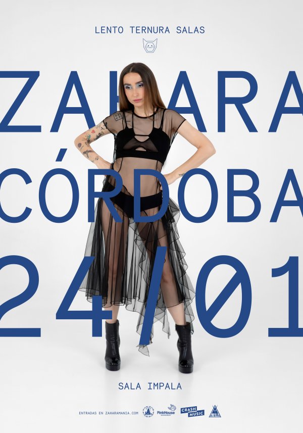 CONCIERTO DE ZAHARA - CÓRDOBA - IMPALA - SÁBADO 24 DE ENERO
