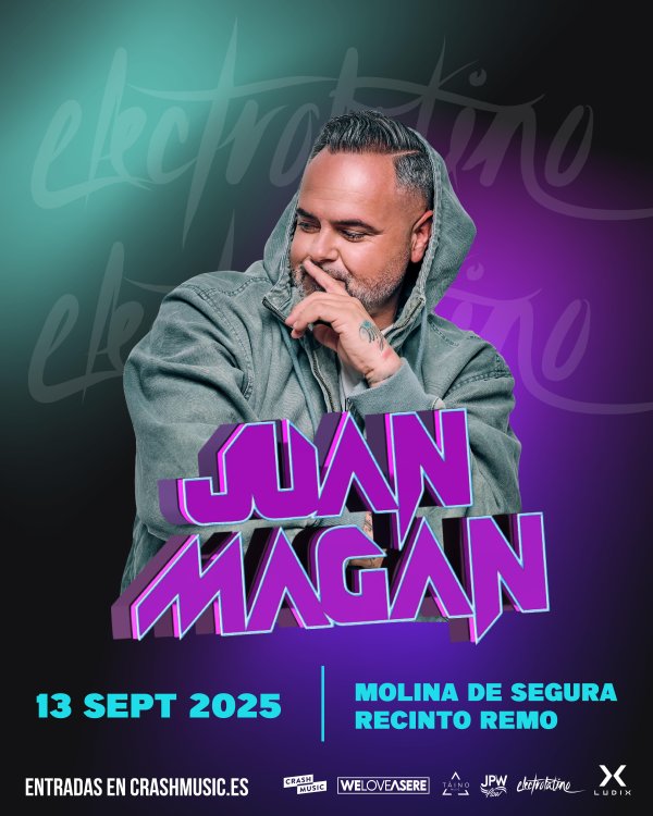 CONCIERTO DE JUAN MAGÁN - FIESTAS DE MOLINA DE SEGURA - SÁBADO 13 DE SEPTIEMBRE