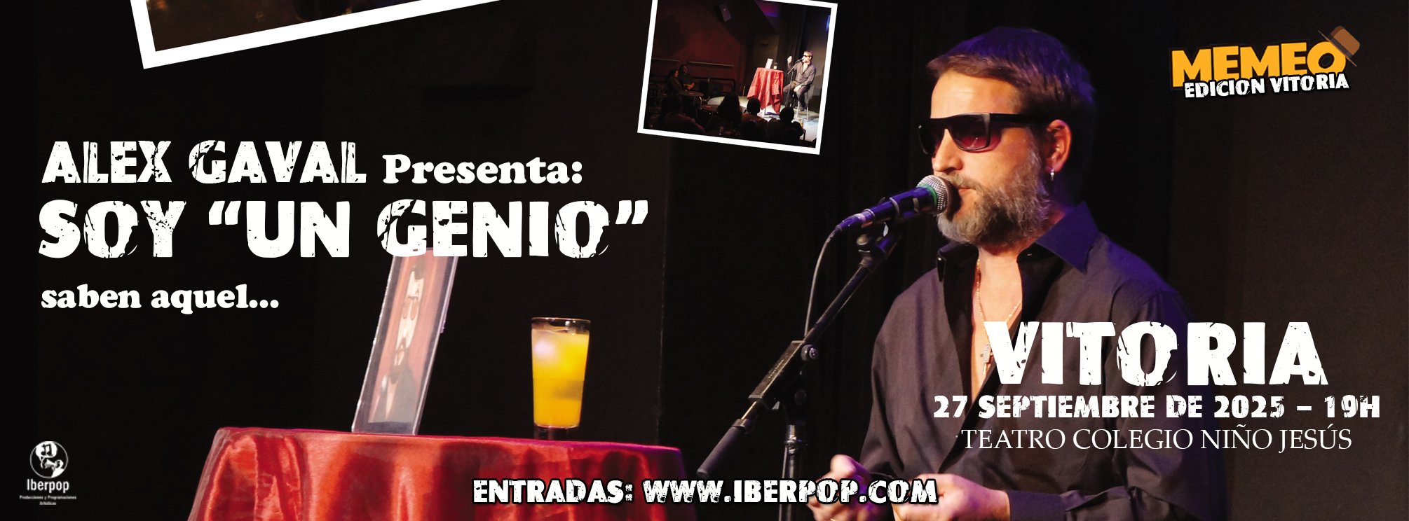 ALEX GAVAL "SOY UN GENIO" EL MEJOR TRIBUTO AL HUMORISTA CATALÁN EUGENIO - VITORIA