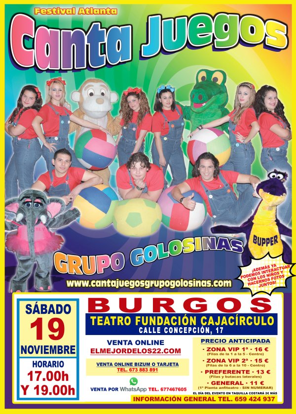 Canta Juegos en Burgos