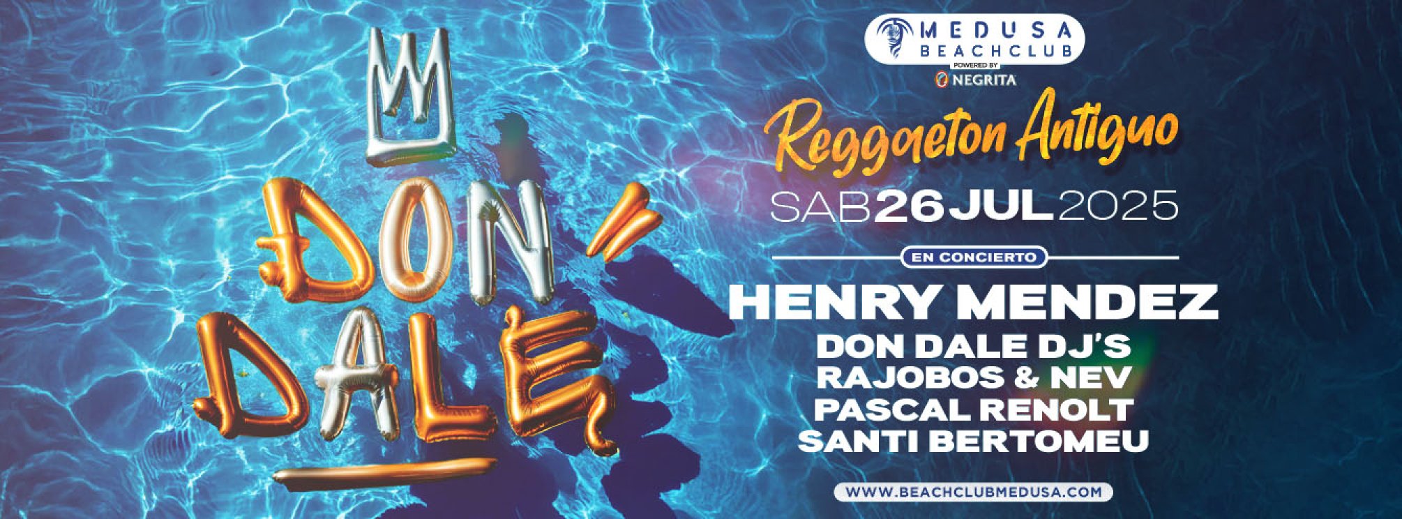 Medusa Beach Club - DON DALE