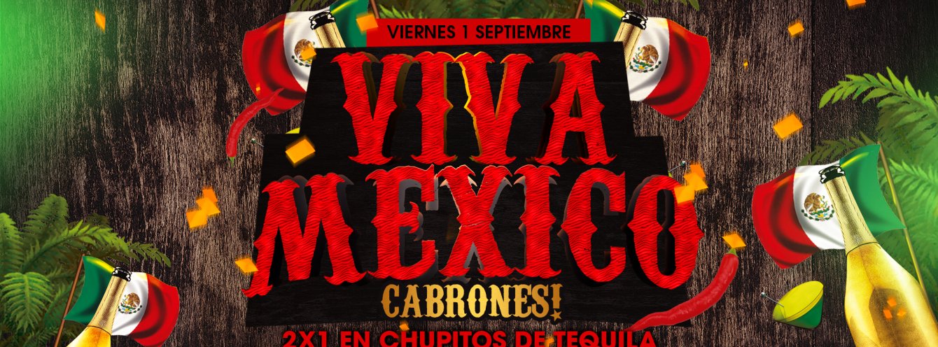 VIVA MEXICO CABR**** 2X1 EN CHUPITOS DE TEKILA @ PENELOPE BEACH