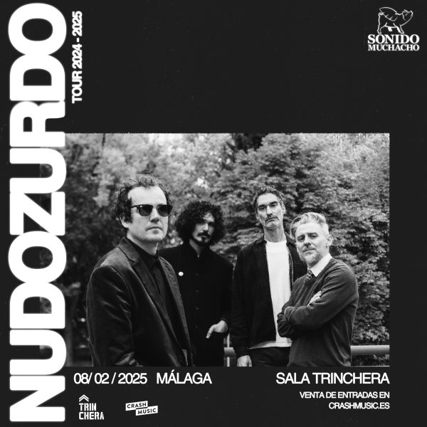 CONCIERTO NUDOZURDO - MÁLAGA - LA TRINCHERA - SÁBADO 8 DE FEBRERO