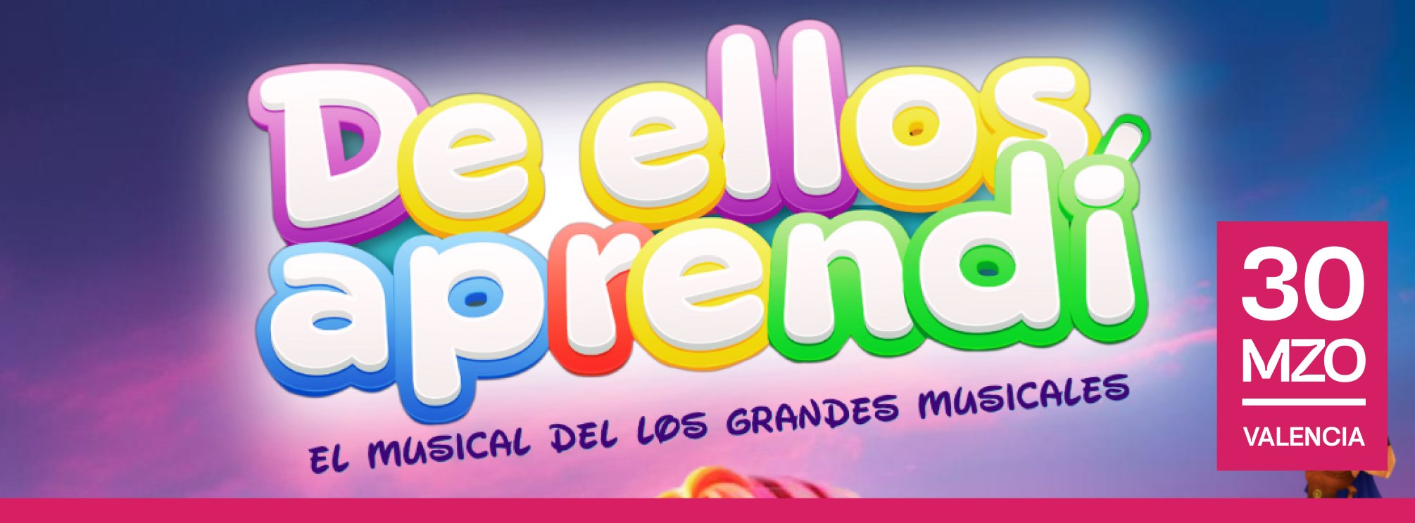 DE ELLOS APRENDÍ - El musical de los grandes musicales