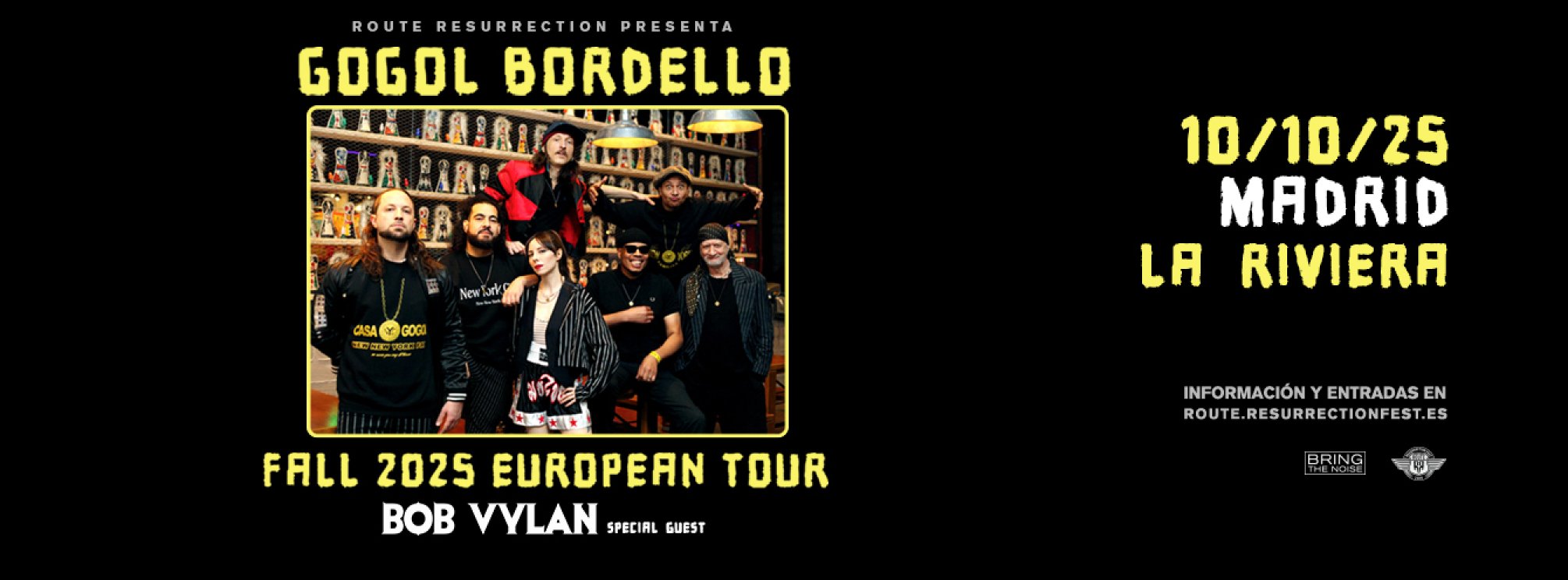 GOGOL BORDELLO - MADRID