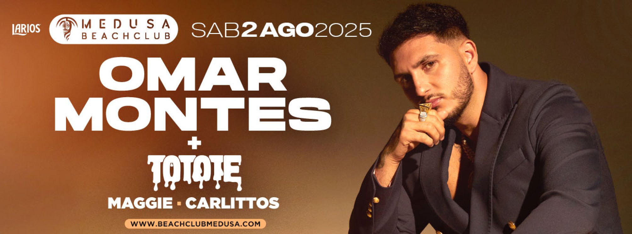 Medusa Beach Club - OMAR MONTES