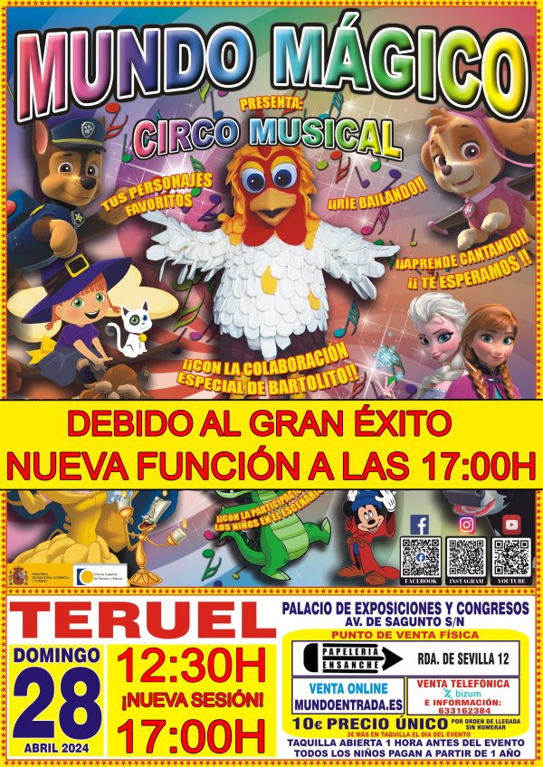 Circo Musical en Teruel