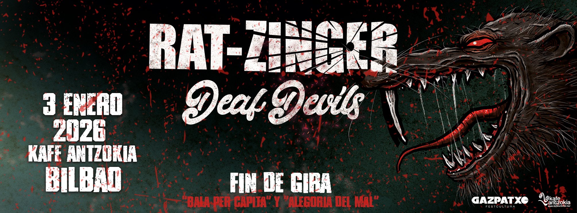 Rat-Zinger | Kafe Antzokia | Bilbao