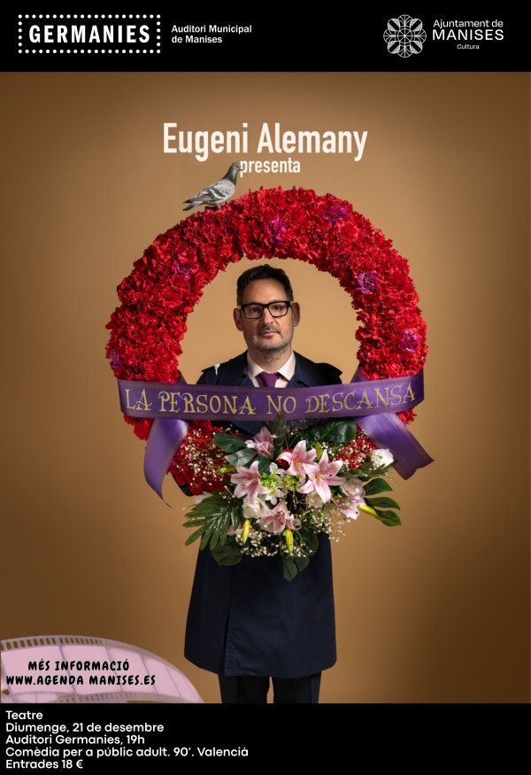 La persona no descansa, d’Eugeni Alemany en Manises