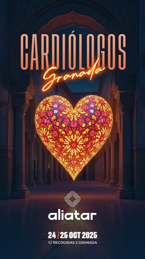 CARDIÓLOGOS GRANADA 2025 - GRANADA - SALA ALIATAR -  SÁBADO 25 DE OCTUBRE