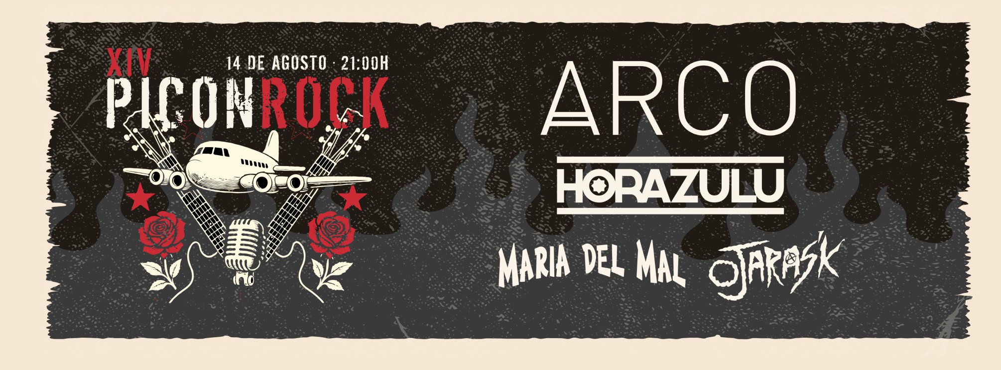 FESTIVAL PICONROCK - PLAZA DEL MOLINO JEREZ DEL MARQUESADO - GRANADA - JUEVES 14 DE AGOSTO