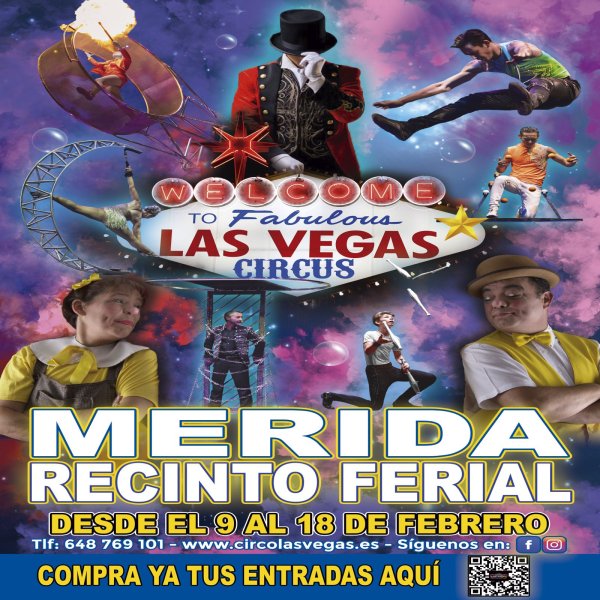Fabulous Las Vegas circus en MÉRIDA