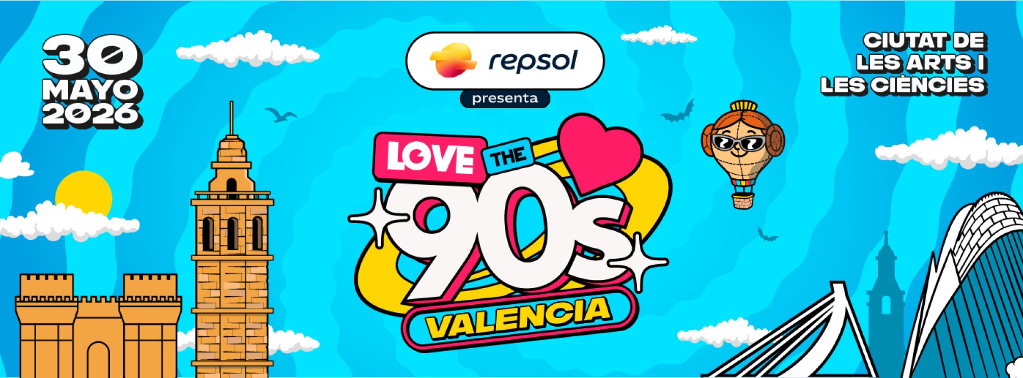 Love the 90s Valencia 2026