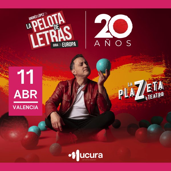 Imagen de ANDRES LOPEZ. LA PELOTA DE LETRAS - 20 Años
