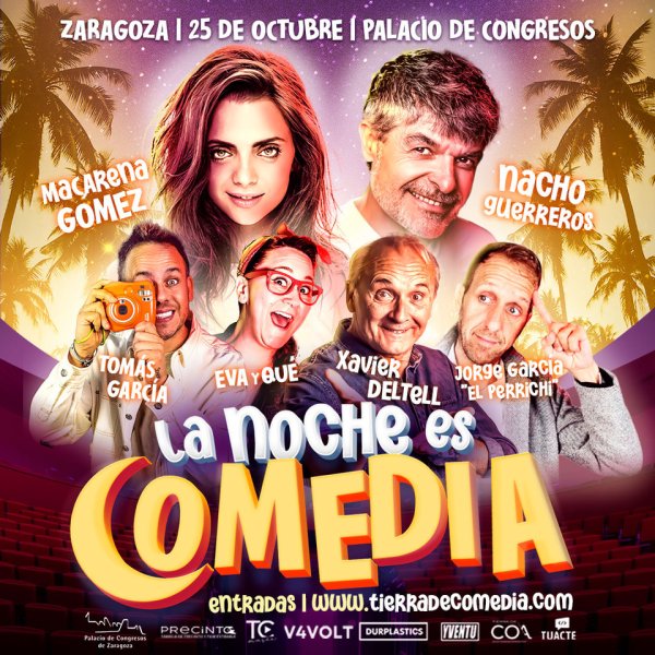 La noche es comedia en Zaragoza