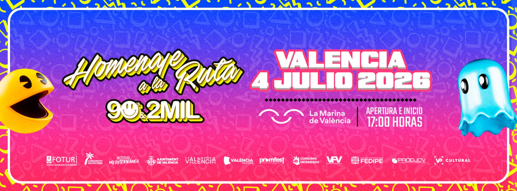 Homenaje a la Ruta 90's & 2MIL Valencia 2026