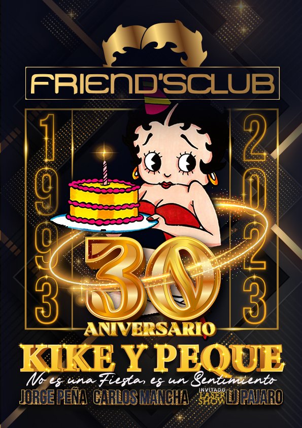 30 Aniversario FRIENDS CLUB