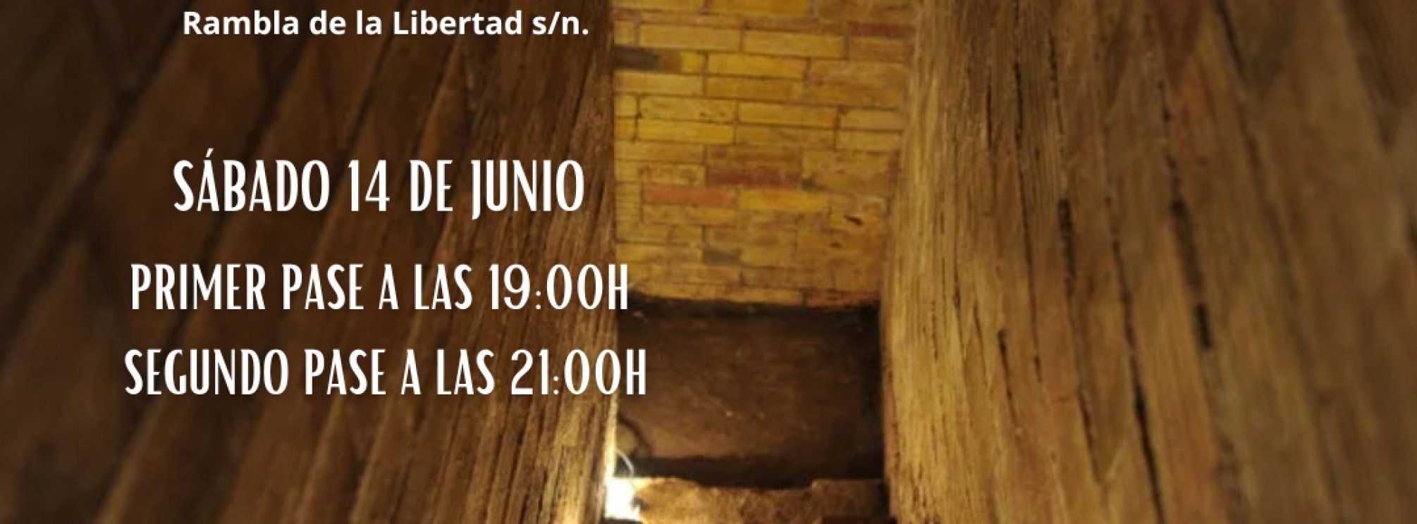 VISITAS TEATRALIZADAS REFUGIO ANTIAÉREO DE PEDRO JOSÉ