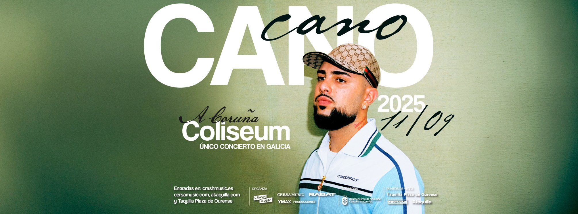 Imagen CONCIERTO CANO - A CORUÑA - COLISEUM - JUEVES 11 DE SEPTIEMBRE