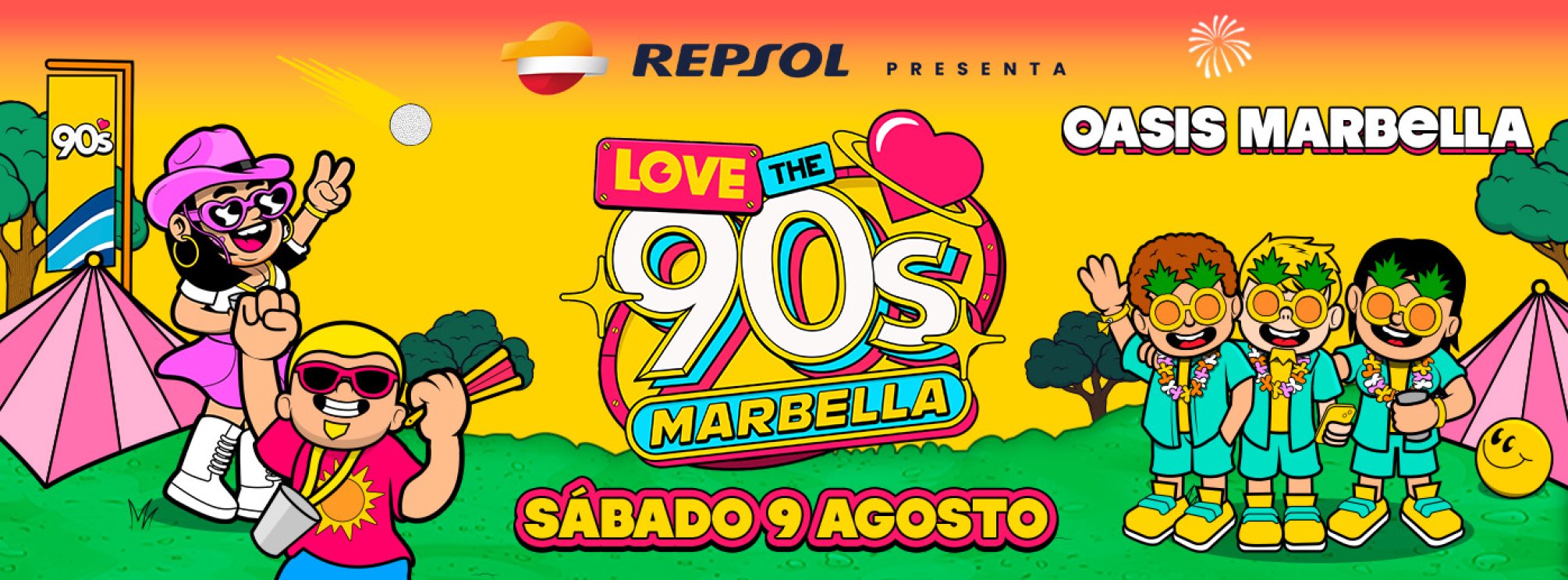 Love the 90's Marbella 2025