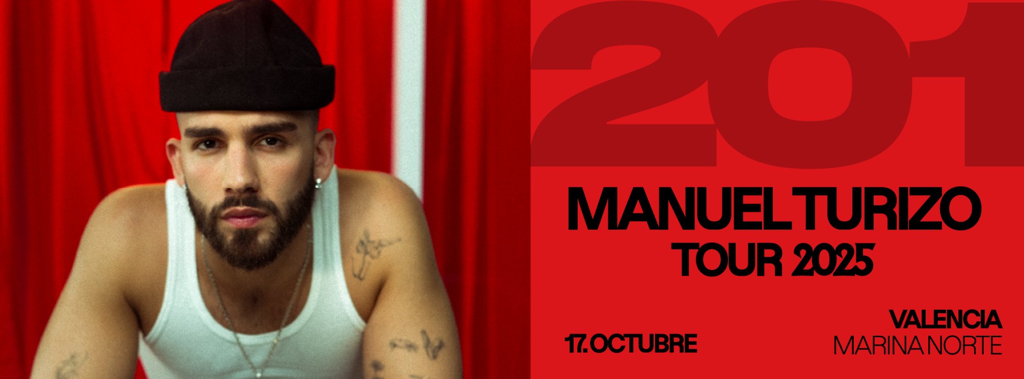 Concierto Manuel Turizo en Valencia