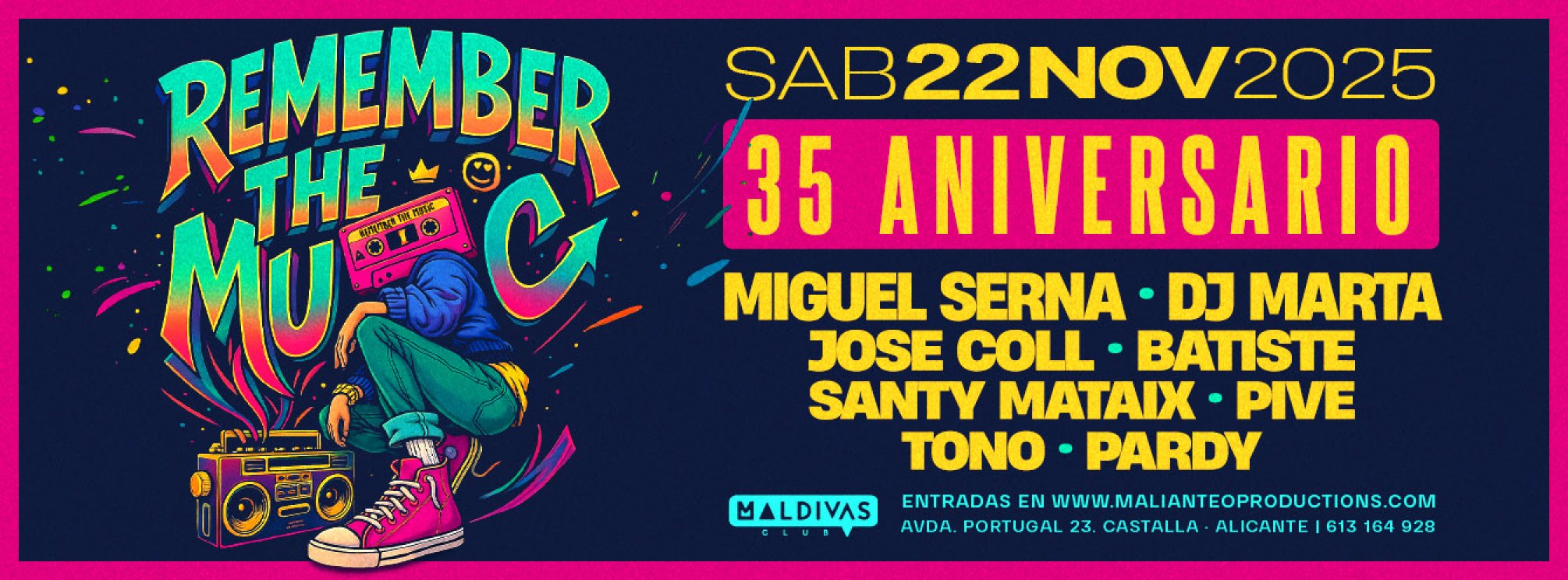 35 ANIVERSARIO REMEMBER THE MUSIC