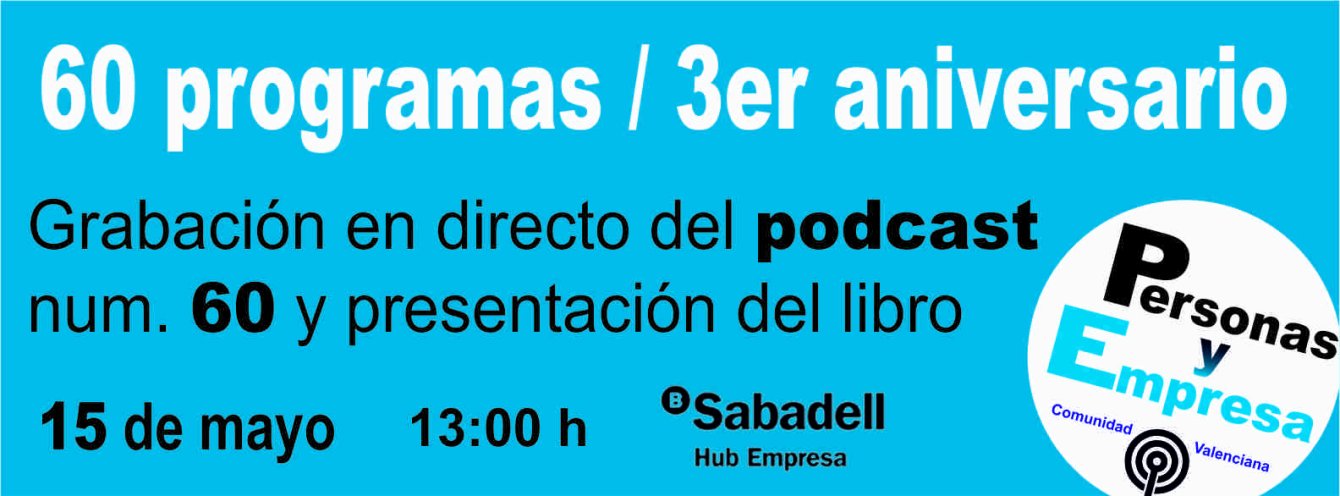 Programa 60 Podcast Personas y Empresa