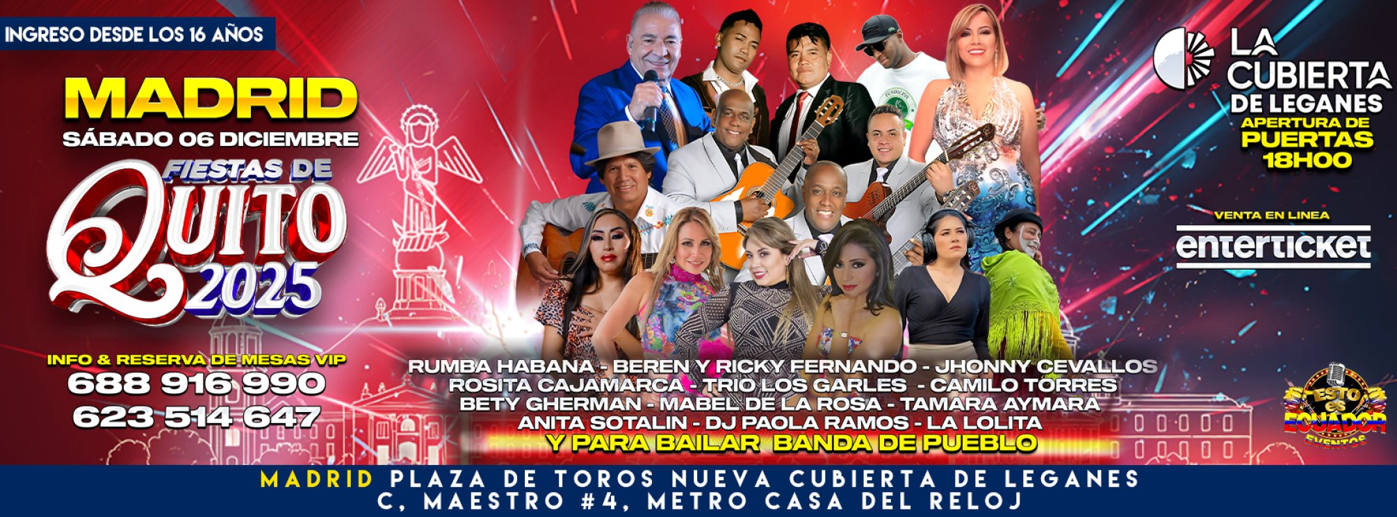 FIESTAS DE QUITO 2025