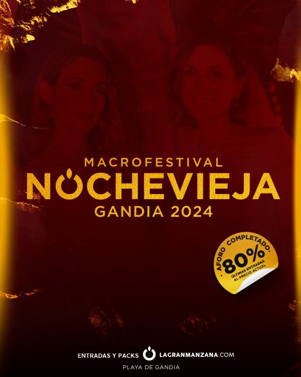 MACROFESTIVAL NOCHEVIEJA 2024 | PLAYA DE GANDIA