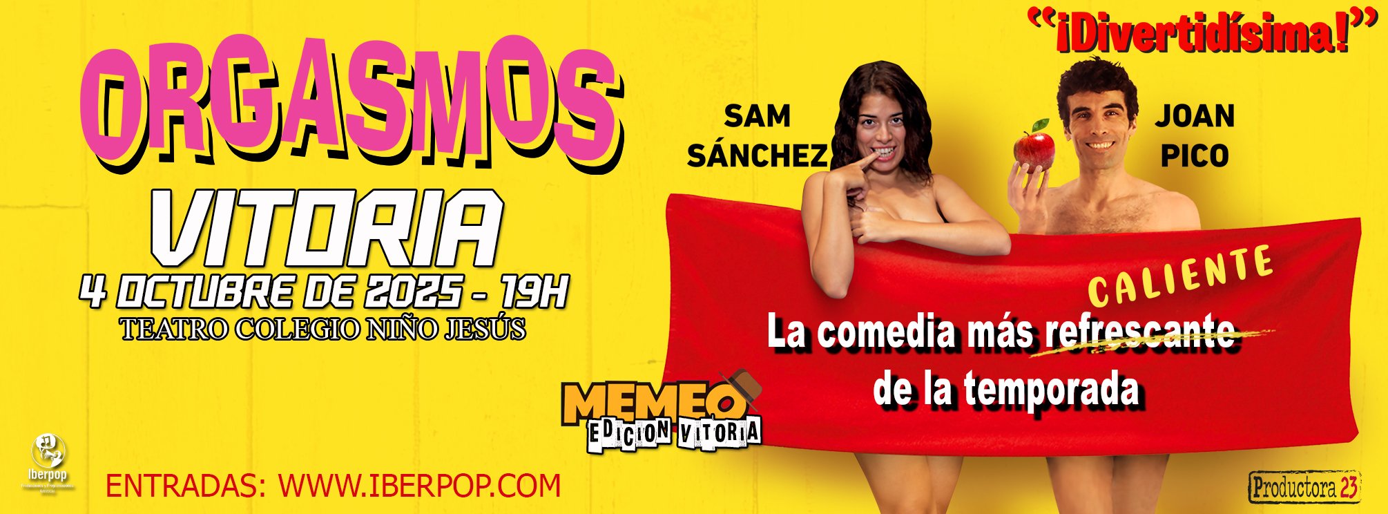ORGASMOS LA COMEDIA - VITORIA