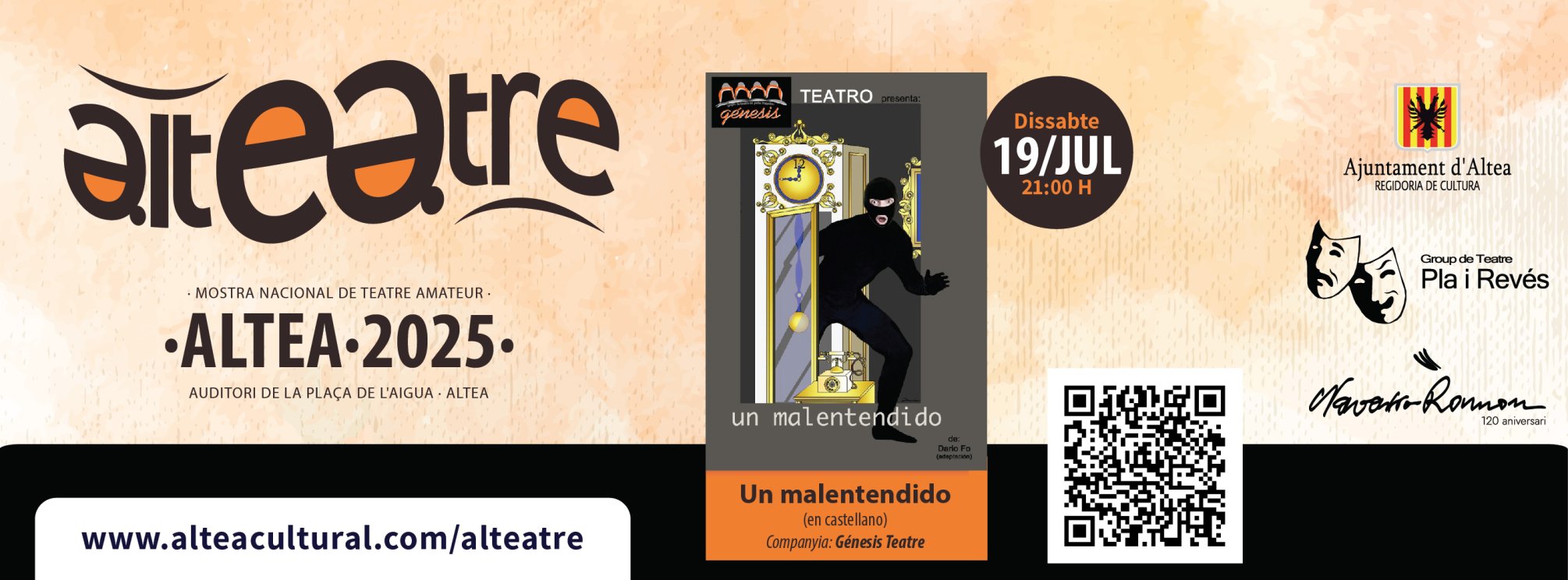 Un malentendido (Cia. Génesis Teatre) - Alteatre 2025