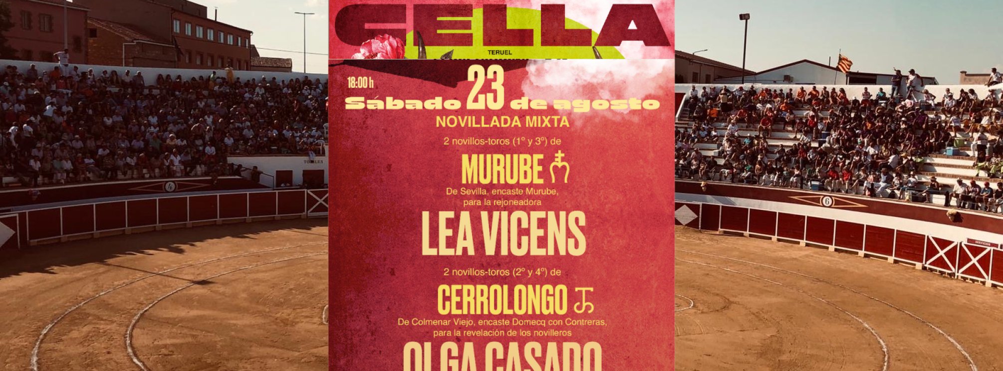 NOVILLADA MIXTA CON PICADORES EXTRAORDINARIA en CELLA