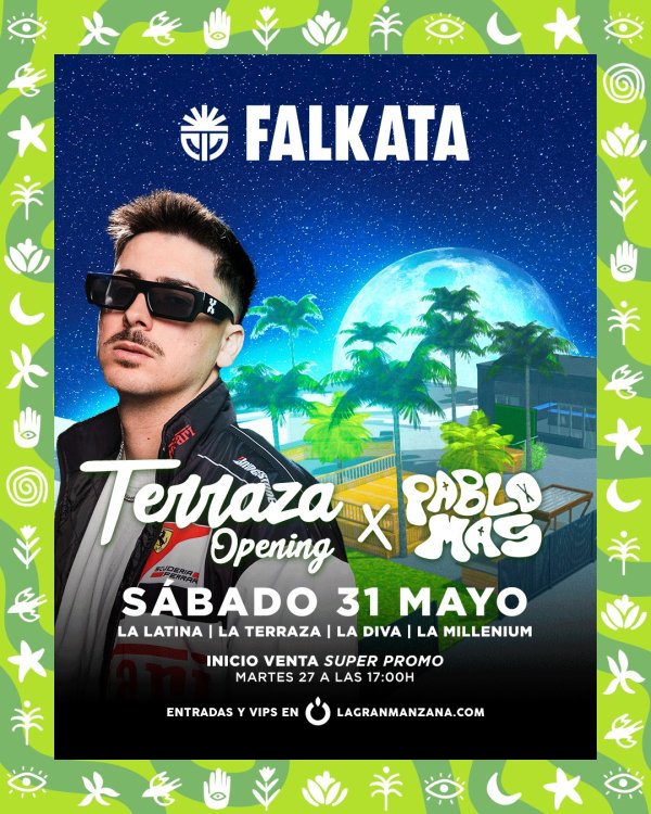 DISCOTECA FALKATA - 31 DE MAYO - OPENING TERRAZA