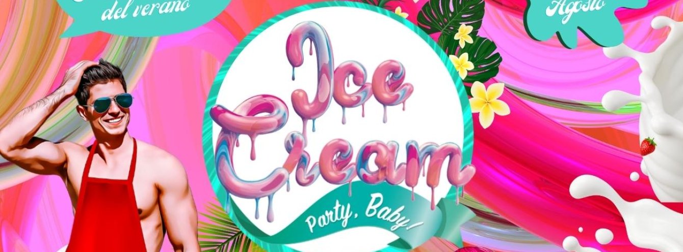 Discoteca Mandala Beach Mojacar - Miércoles Ice Cream Agosto