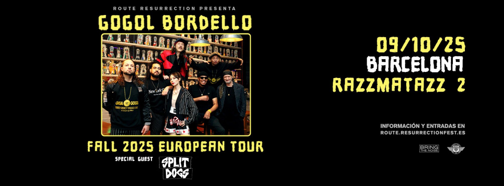 GOGOL BORDELLO - BARCELONA
