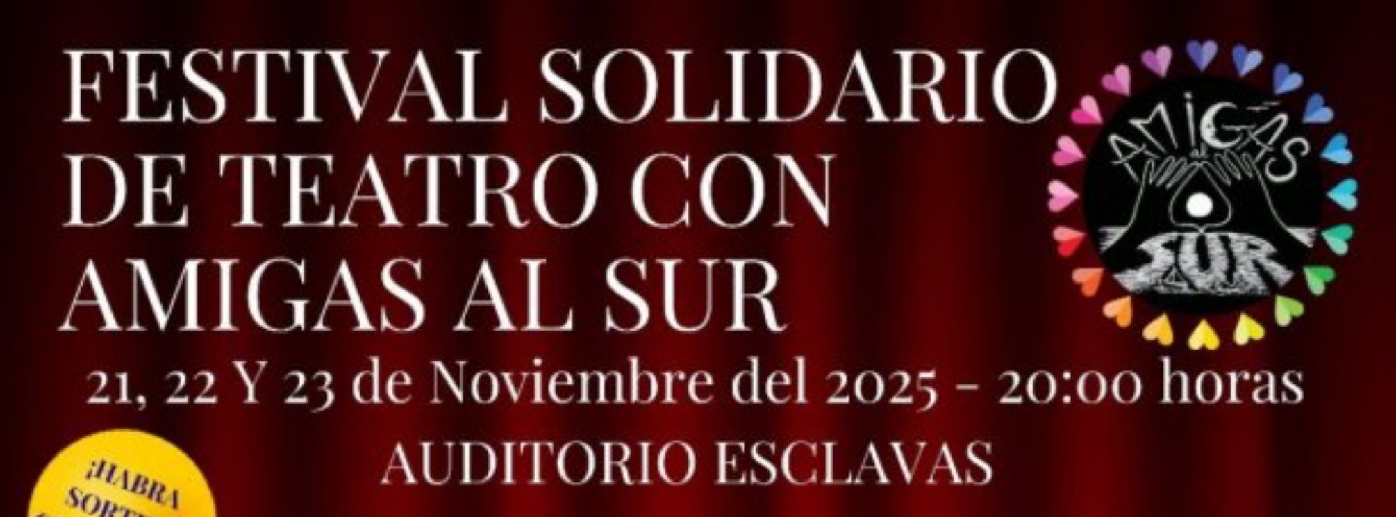 ABONO TRES FUNCIONES FESTIVAL SOLIDARIO - EN CÁDIZ