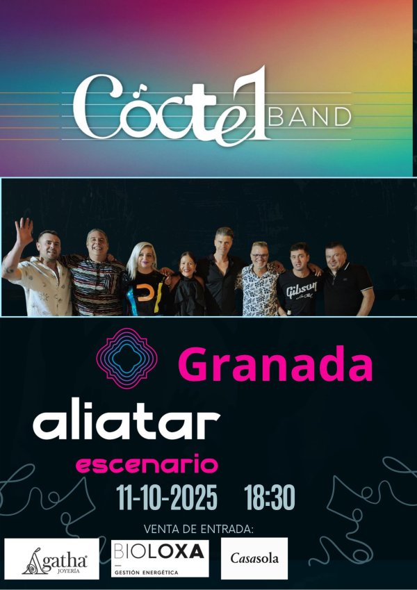 CÓCTELBAND - GRANADA - SALA ALIATAR -  SÁBADO 11 DE OCTUBRE