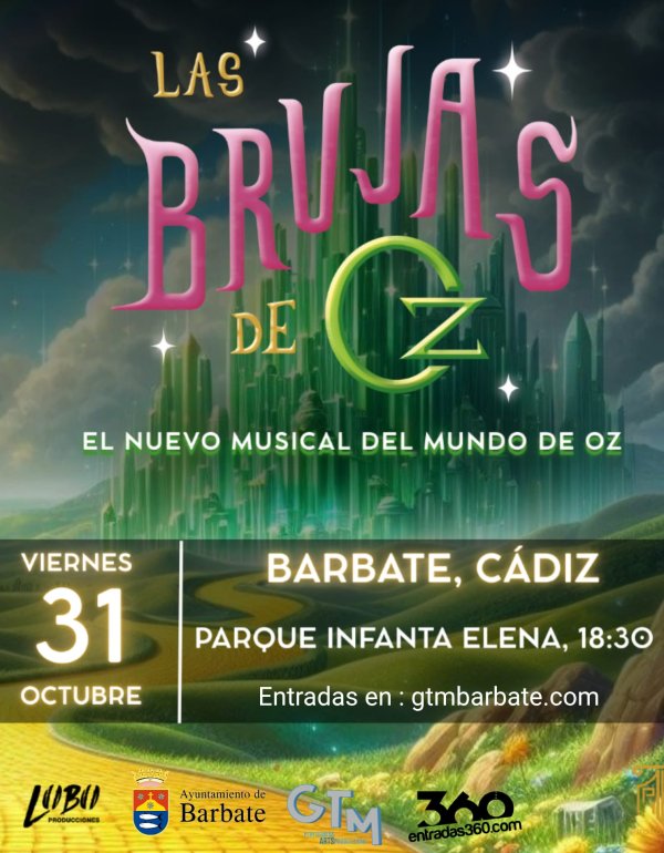 LAS BRUJAS DE OZ en BARBATE
