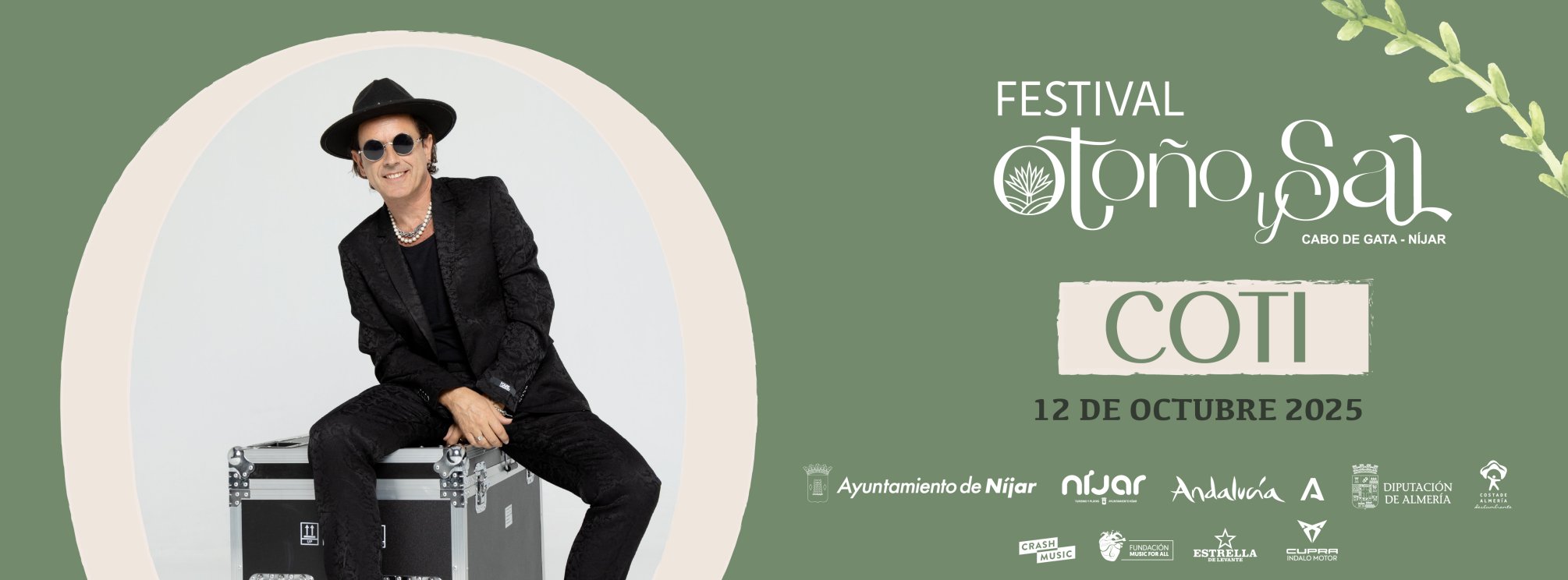 CONCIERTO DE COTI EN MIRADOR DE LA ISLETA DEL MORO - EXPERIENCIA OTOÑO Y SAL