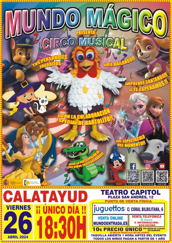 Circo Musical en Calatayud