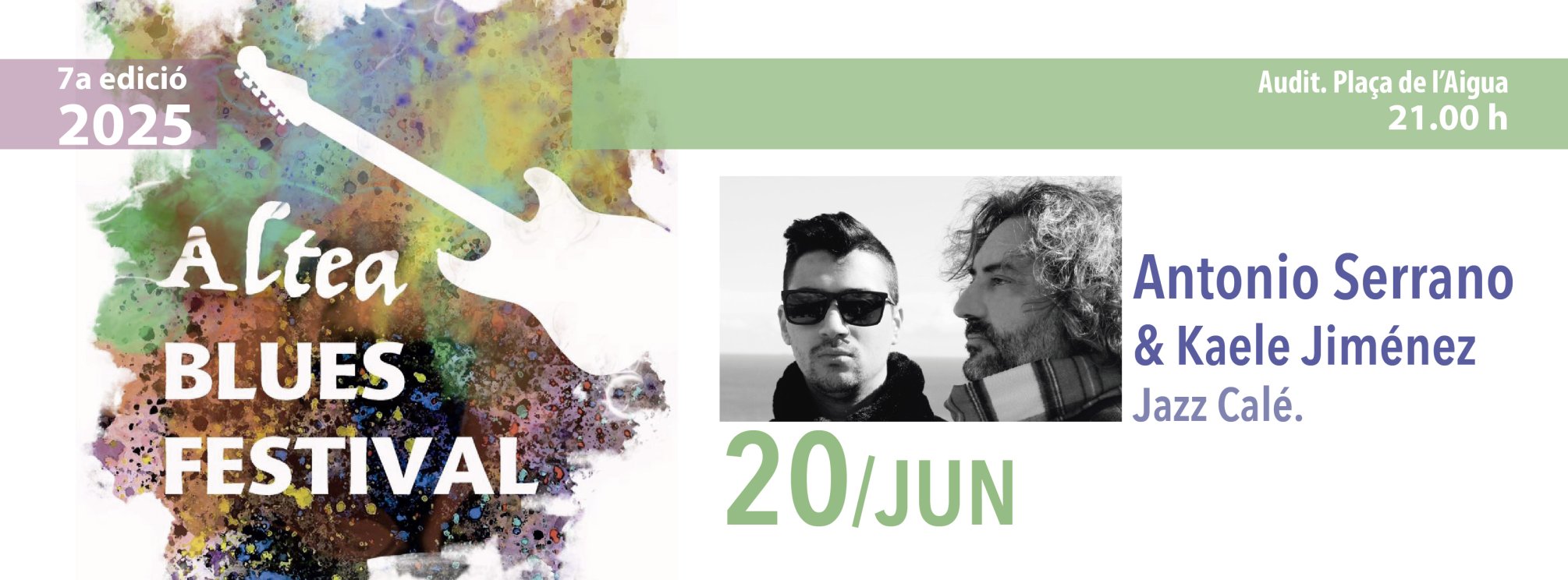 Antonio Serrano & Kaele Jiménez: Jazz Calé - Altea Blues Festival 2025