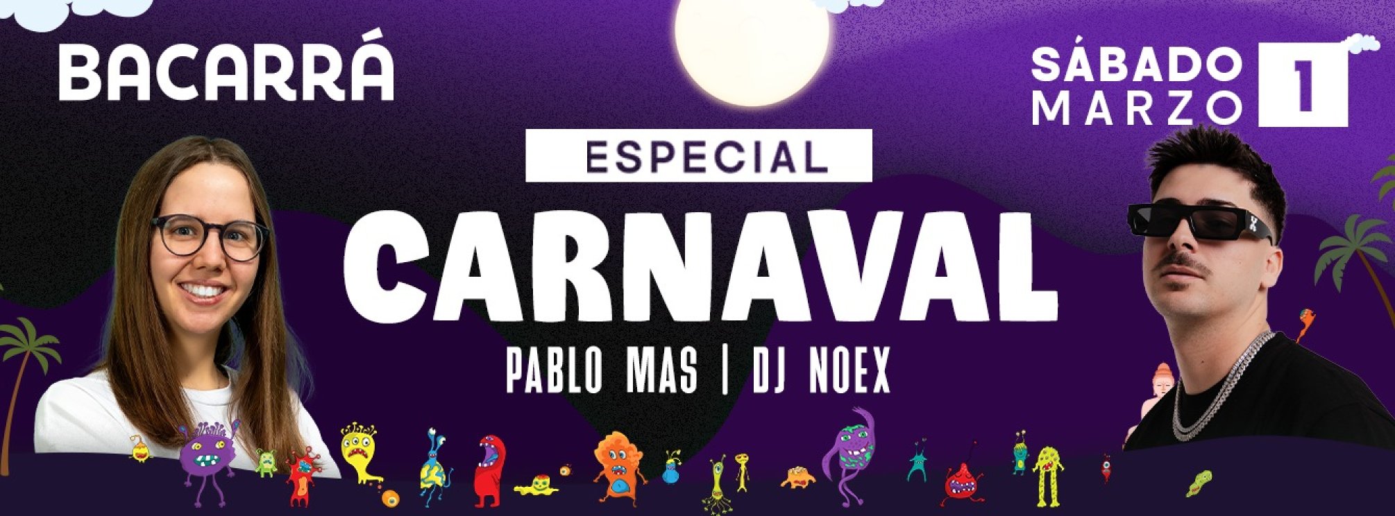 CARNAVAL - BACARRÁ - 1 DE MARZO