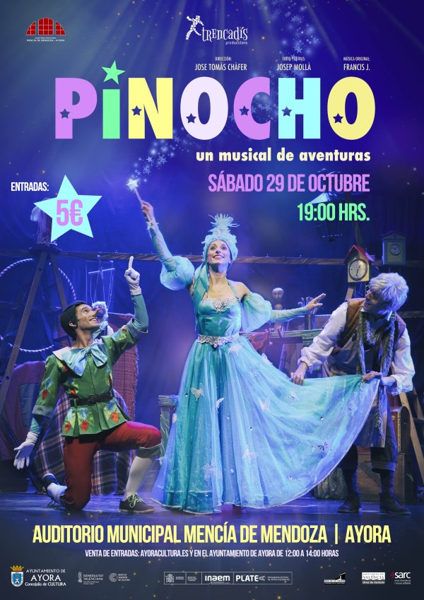 Pinocho, un musical de aventuras