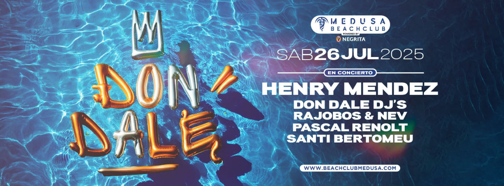 Medusa Beach Club - DON DALE