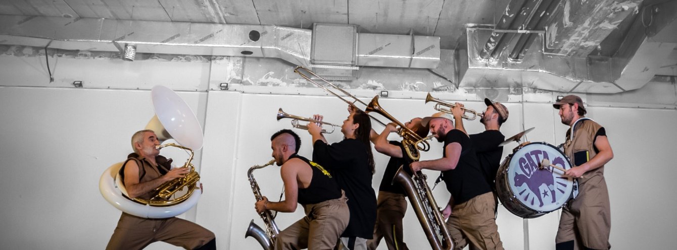 CONCIERTO GATA BRASS BAND - ALMERÍA - SALA BERLIN - VIERNES 15 DE MARZO